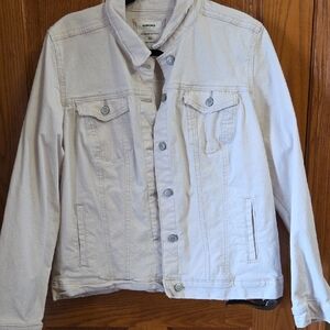 Sonoma Cream Denim Jacket
